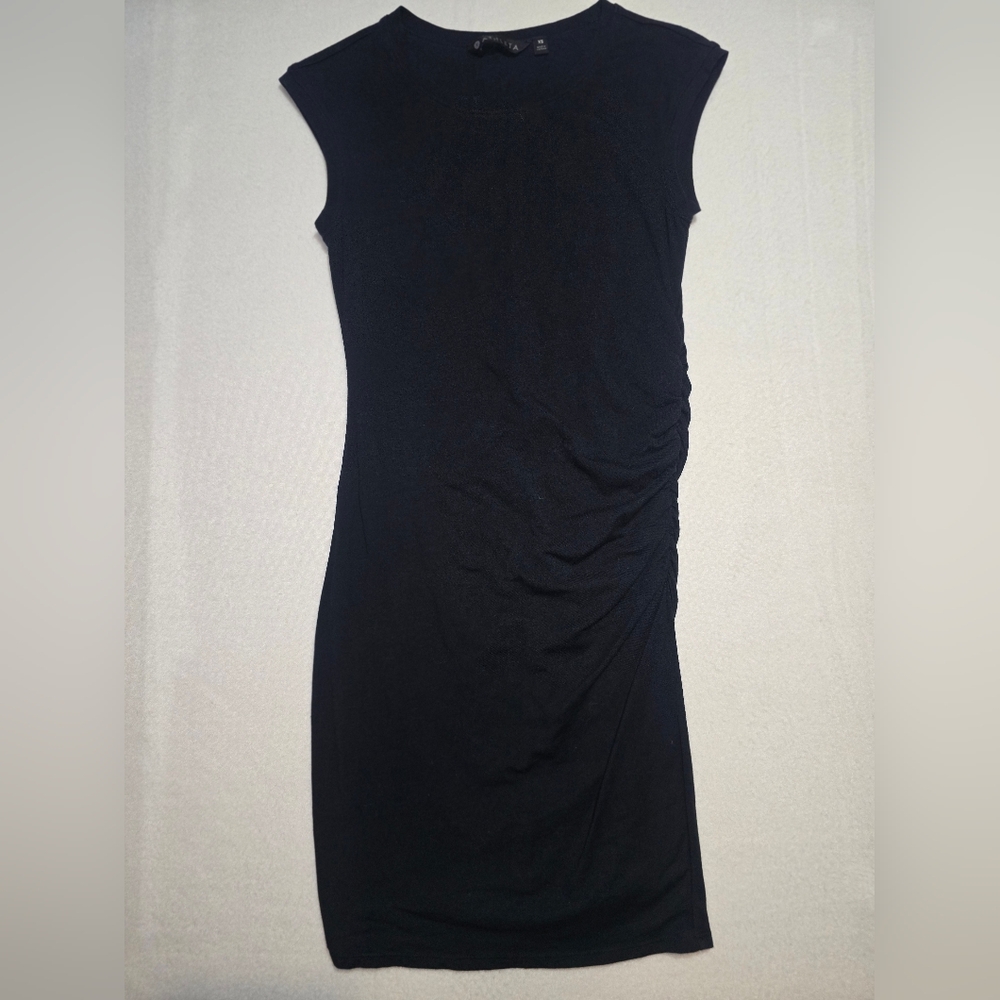 Athleta Black Sleeveless Dress - Picture 1 of 4